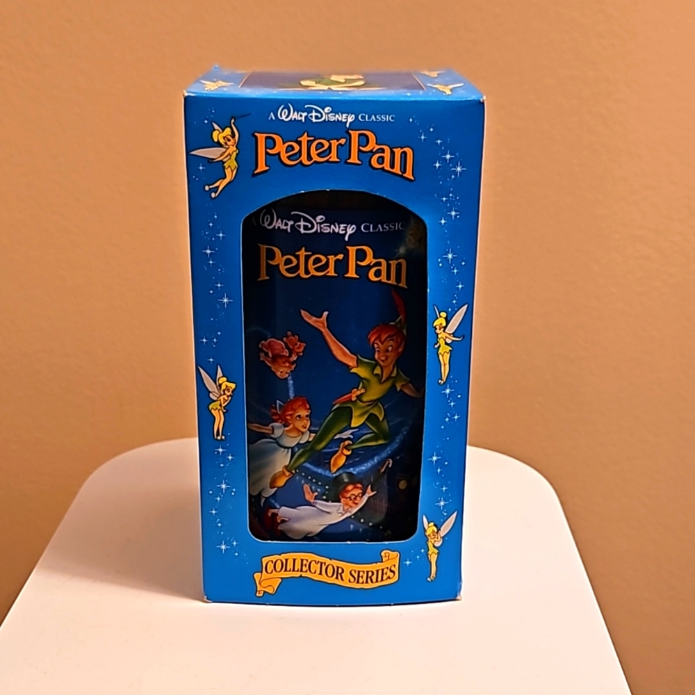 Vintage 1994 Peter Pan Disney Collector Series Plastic Cup